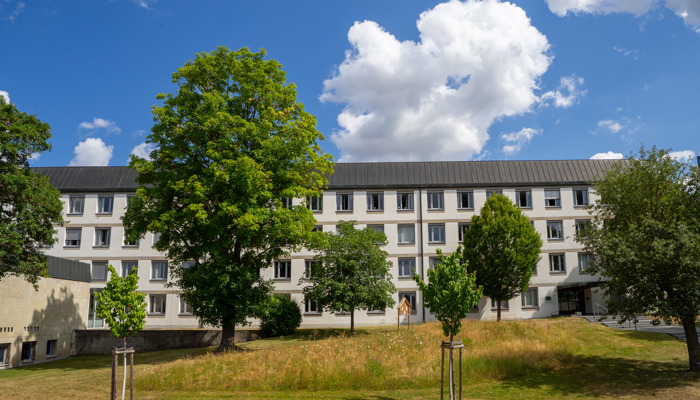 Außenansicht der Dienststelle Ansbach